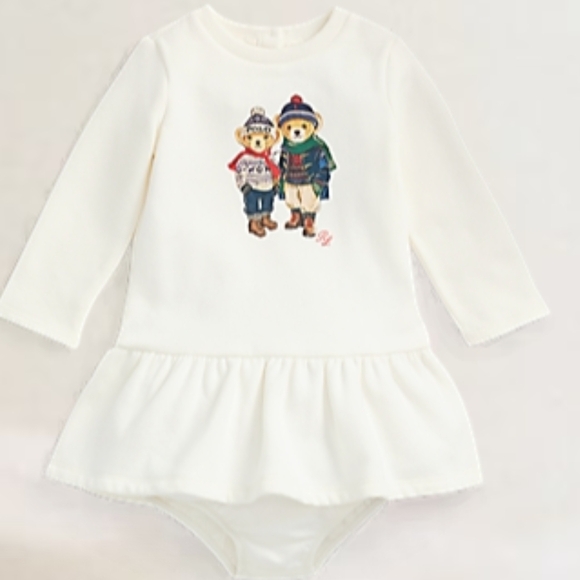 Ralph Lauren Other - Ralph Lauren Cream Kids Matching Set